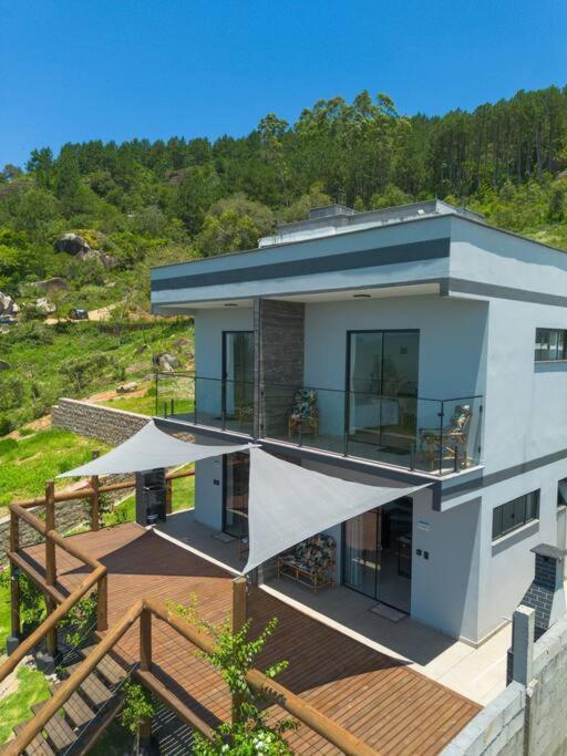 Casa Mirante Do Sol-Vista Exuberante Com Spa Governador Celso Ramos Luaran gambar
